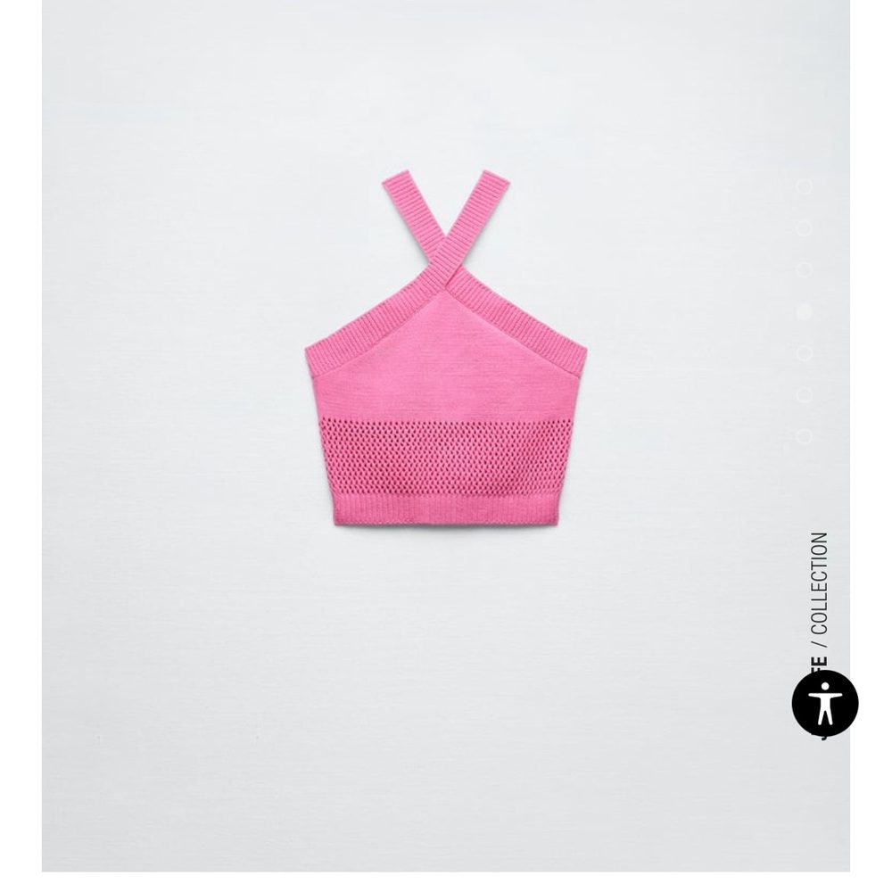 NEW Zara pink top